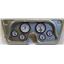 67-72 GM Truck Silver Dash Carrier w/Auto Meter Phantom II Gauges