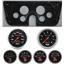 67-72 GM Truck Carbon Dash Carrier w/Auto Meter Sport Comp Electric Gauges