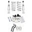 Viking  Adjustable Shock Coilover Spring Front & Rear Kit 64-67 Chevelle A 550