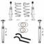 Viking Front Adjustable Coilover Spring & Rear Shock Kit 82-04 S10 / Sonoma-250