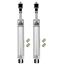 Viking Smooth Body Double Adjustable Shocks Rear Pair 53-62 Chevy Corvette