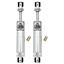 Viking Smooth Body Double Adjustable Shocks Rear Pair 63-82 Chevy Corvette