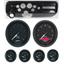 68 Chevelle Carbon Dash Carrier w/ Auto Meter 3-3/8" GT Gauges