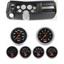 69 Chevelle Black Dash Carrier w/ Auto Meter 3-3/8" Sport Comp Electric Gauges