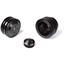 CVF Racing Stealth Black Ford Small Block Pulley Kit A/C 3V  WP and 3V Crank