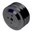 CVF Racing Stealth Black Ford Small Block Pulley Kit A/C 3V  WP and 3V Crank