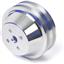CVF Racing Ford Small Block Pulley Kit - 2V WP / 3V Crank, 4 Bolt, AC on Engine Side