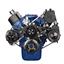 Stealth Black Ford 289-302-351W Serpentine Conversion Kit - Alternator, Power Steering & A/C