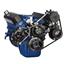 Stealth Black Ford 289-302-351W Serpentine Conversion Kit - Alternator, Power Steering & A/C