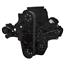 Black Serpentine System Big Block Chevy Supercharger - AC, Power Steering & Alternator & EWP