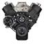 Black Chevy Big Block Gen. VI Serpentine Conversion Kit - Alternator Only, Long Water Pump