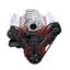 CVF Racing Black Diamond Chevy LS Engine High Mount Serpentine Kit - Alternator Only