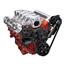 CVF Racing Black Diamond Chevy LS Engine High Mount Serpentine Kit - Alternator Only