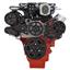 CVF Racing Black Diamond Chevy LS Serpentine Kit - Edelbrock - AC & Alternator