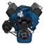 Black Ford 289-302-351W V-Belt System for Alternator Only with Electric Water Pump