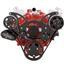 Black Diamond Serpentine System for SBC 283-350-400 - Alternator Only with Electric Water Pump