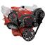 Black Diamond Serpentine System for SBC 283-350-400 - Alternator Only with Electric Water Pump