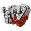 CVF Racing Chevy LS Engine Mid Mount Serpentine Kit - ProCharger - Alternator Only