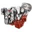Chevy LS Engine Mid Mount Serpentine Kit - TorqStorm - AC, Alternator & Power Steering