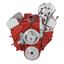 CVF Racing Chevy Small Block V-Belt System, Alternator Only - Short Water Pump