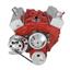 CVF Racing Chevy Small Block V-Belt System, Alternator Only - Long Water Pump