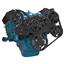 Black Diamond Serpentine System for Small Block Mopar - Power Steering - All Inclusive