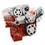 CVF Racing Chevy LS Engine Mid Mount Serpentine Kit - AC & Alternator - Mid-Mount