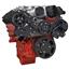 CVF Racing Stealth Black Chevy LSA and LS9 Serpentine Kit - AC & Alternator