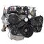 Stealth Black Serpentine System for LT4 Supercharged Generation V - AC, Power Steering & Alternator