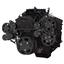 Stealth Black Serpentine System for LT1 Generation II - Power Steering & Alternator - All Inclusive