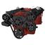 Black Serpentine System for SBC 283-350-400 - AC, Power Steering & Alternator - All Inclusive