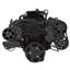 Stealth Black Serpentine System for LT1 Generation II - AC, Power Steering & Alternator