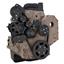 CVF Racing Stealth Black Serpentine System for Cummins Diesel - Alternator - All Inclusive