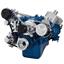 CVF Racing Ford 460 Serpentine System - AC and Power Steering, Electric WP