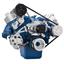 CVF Racing Ford 460 Serpentine System - AC and Power Steering, Electric WP