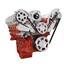 CVF Racing Chevy LS Engine High Mount Serpentine Kit - AC & Alternator