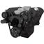 Black Serpentine System for Big Block Chevy Gen. VI - AC & Alternator with Electric Water Pump