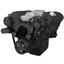 Black Serpentine System for Big Block Chevy Gen. VI - Alternator Only with Electric Water Pump