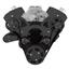 Black Serpentine System for Big Block Chevy Gen. VI - Alternator Only with Electric Water Pump