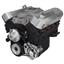 CVF Racing Chevy Big Block V-Belt System - Low Mount Alternator, SWP