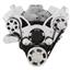 Serpentine System for 396, 427 & 454 - AC & Alternator with Electric Water Pump - All Inclusive