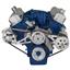 CVF Racing Ford 390 V-Belt System - Alternator & Power Steering with Saginaw Pump