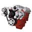 CVF Racing Chevy LS High Mount Serpentine Kit - AC & Alternator with Electric Water Pump