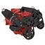 Black Serpentine System for SBC 283-350-400 - Power Steering & Alternator - All Inclusive