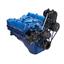 Stealth Black Ford 351C, 351M & 400 V-Belt System - AC, Alternator & Power Steering