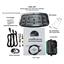 Dakota Digital 1933-34 Ford Car Analog Gauges Black Alloy Blue VHX-33F-K-B