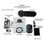 1953-54 Chevy Car VHX System, Black Alloy Style Face, Blue Display