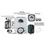 Dakota Digital 55 - 86 Jeep CJ VHX Analog Dash Gauges System Instruments Black Alloy Blue VHX-55J-K-
