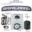 63-64 Chevy Impala VHX System, Silver Face - Blue Display