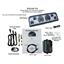 1964-66 Chevy Truck VHX System, Carbon Fiber Face - Red Display